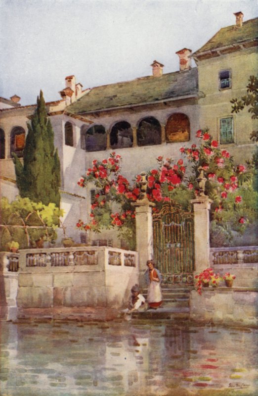 Bir Villa Bahçesi, Lago d
