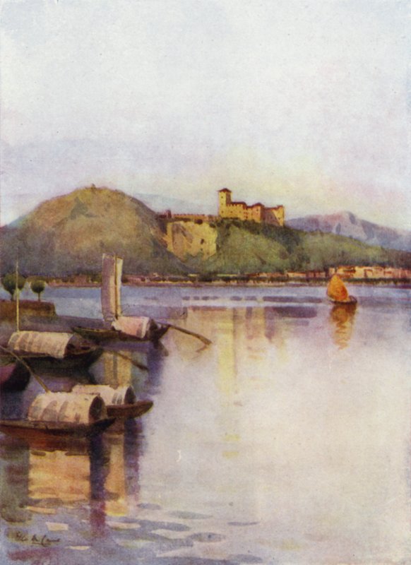 Angera, Maggiore Gölü (renkli taş) by Ella Du Cane
