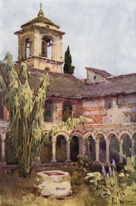 Piona Manastırı, Como Gölü (renkli taş) by Ella Du Cane