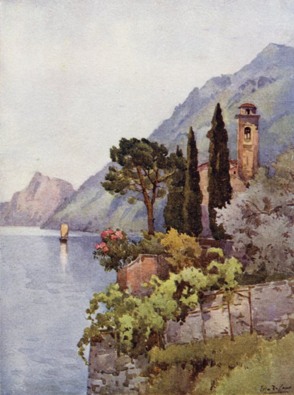Oria, Lugano Gölü (renkli taş) by Ella Du Cane