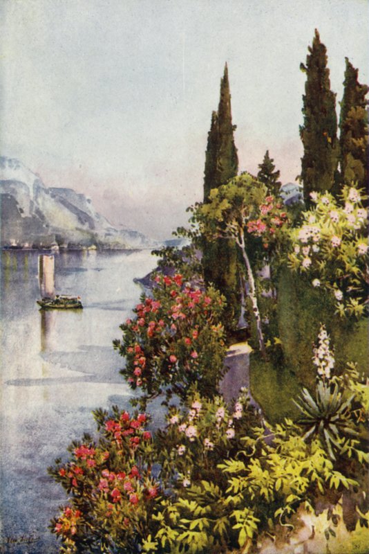 Villa Giulia, Como Gölü (renkli taş) by Ella Du Cane