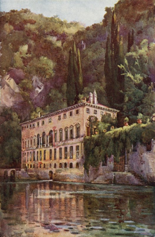 Villa Pliniana, Como Gölü (renkli taş) by Ella Du Cane