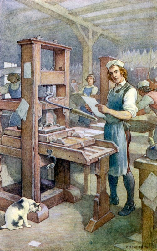 basında çalışmaya başladım by Elmer Boyd Smith