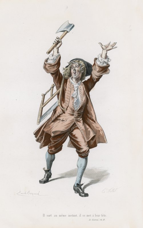 Le Lutrin, Bölüm II by Emile Antoine Bayard