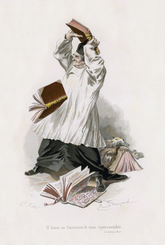 Le Lutrin, Bölüm V by Emile Antoine Bayard