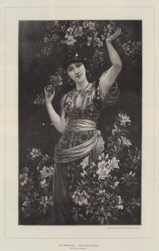 Yaz Çiçekleri by Emile Eismann Semenowski