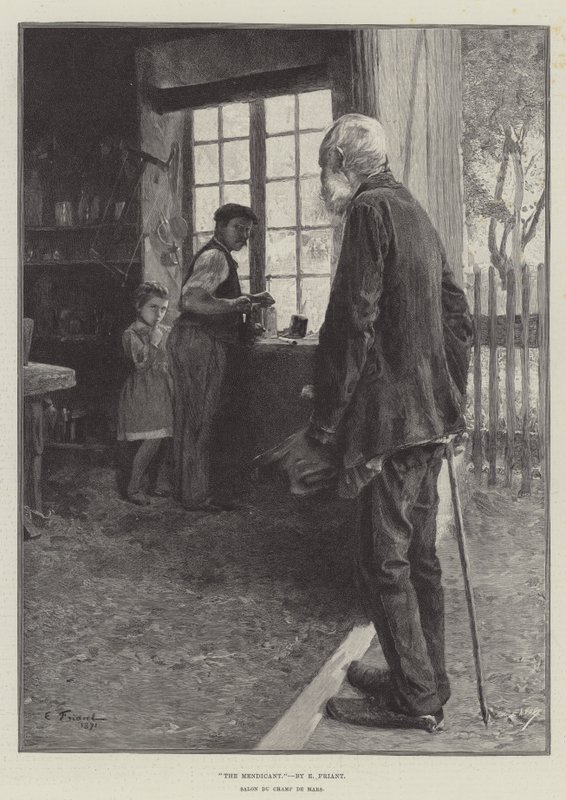 dilenci by Emile Friant