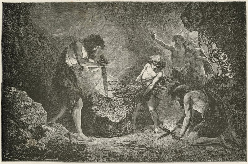 Ateşin fethi by Emile Antoine Bayard
