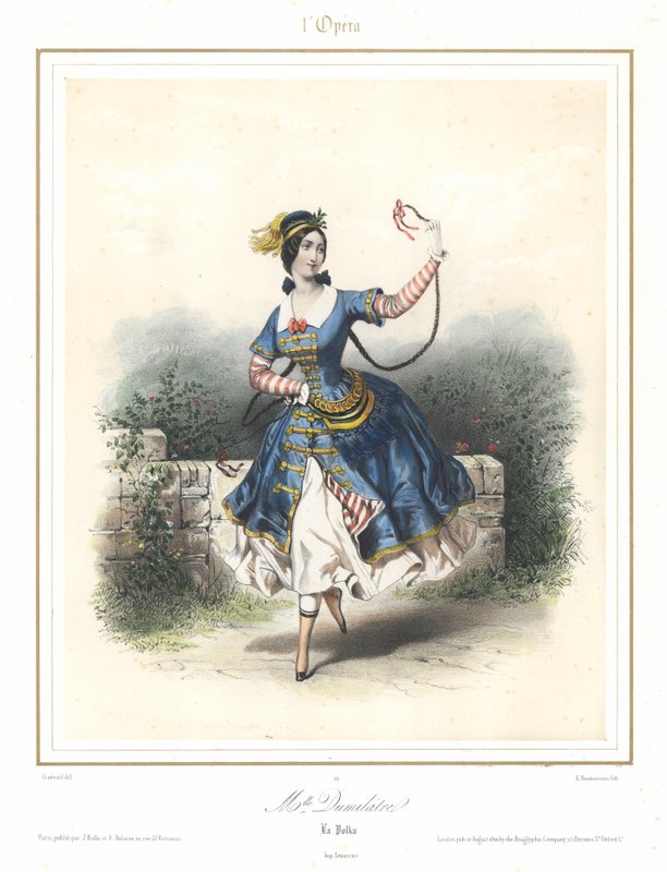 Fransız balerin Adele Dumilatre, Paris Operası
