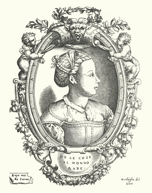 Laura Terracina, Napoliten Rönesans şairi by Enea Vico