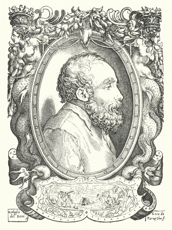 Lodovico Domenichi, İtalyan Rönesans çevirmeni ve yazarı by Enea Vico