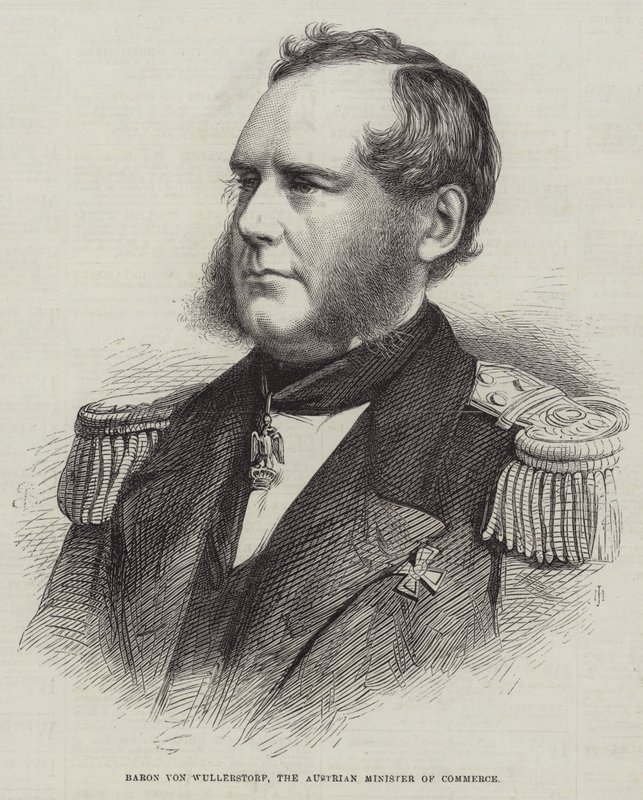 Avusturya Ticaret Bakanı Baron von Wullerstorf by English School