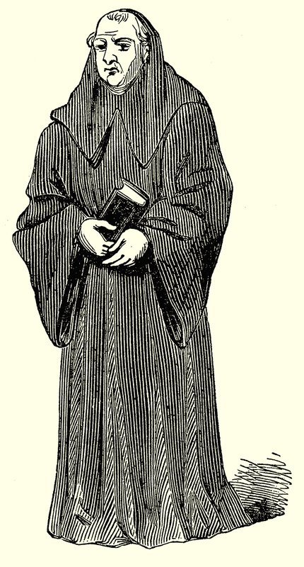 Benediktin Keşiş by English School