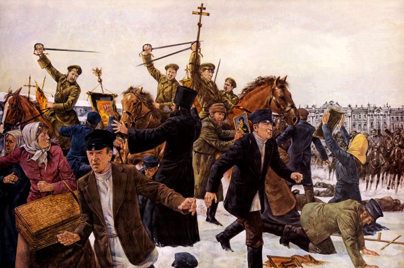 Kara Pazar, 922 Ocak 1905 by English School