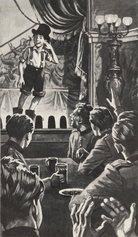Charlie Chaplin çocukken by English School