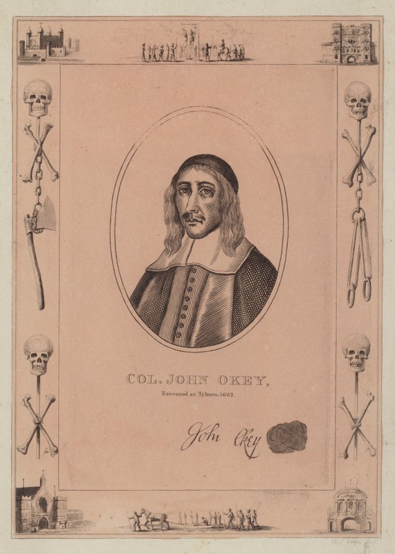 Albay John Okey, Tyburn