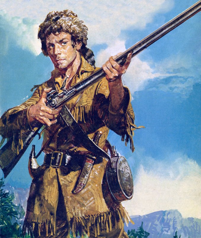 davy crockett by English School