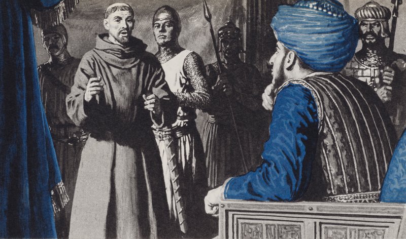 Francis, birlikleri Kudüs
