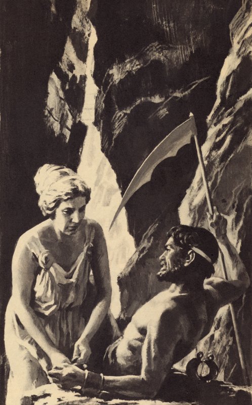 Gaea, oğlu Satürn