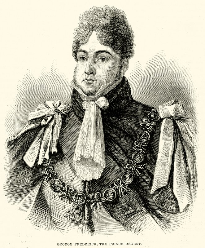 George Frederick, Prens Vekili by English School