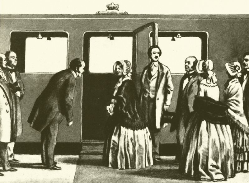 Demiryolu Kralı George Hudson, Kraliçe Victoria ve Prens Albert