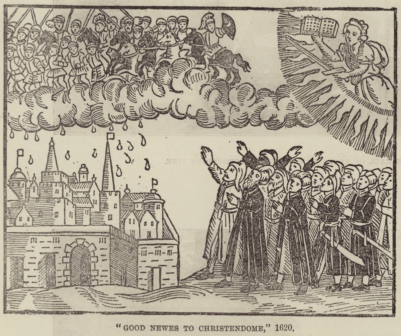 Hıristiyan Âlemine İyi Haber, 1620 by English School