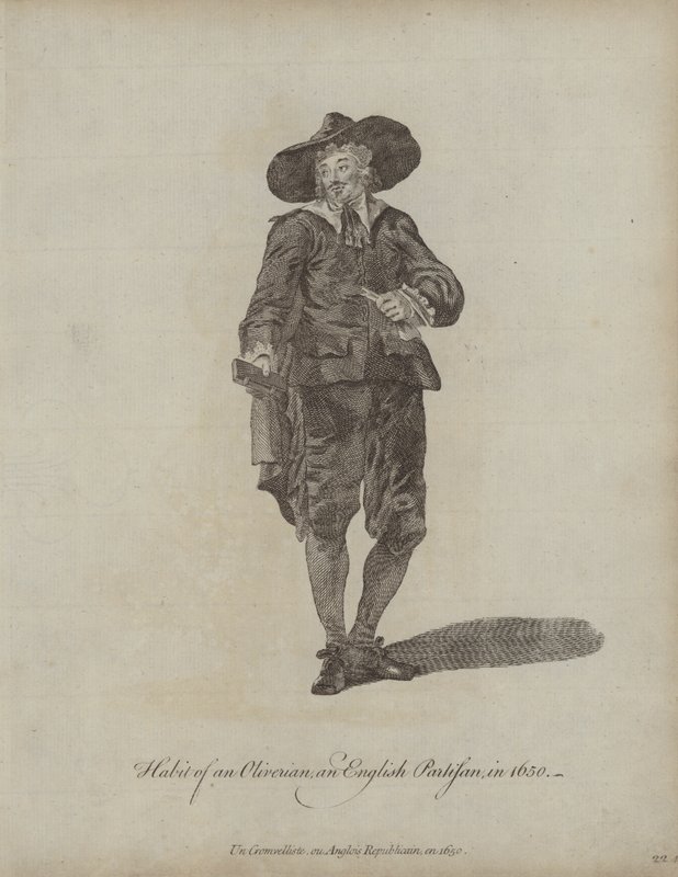 1650'de Bir Oliver ve İngiliz Partizanın Alışkanlığı by English School