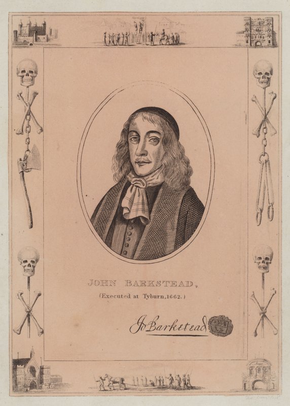 John Barkstead, Tyburn
