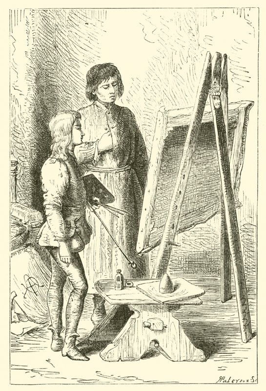 Leonardo Da Vinci, çocukken Vervechio