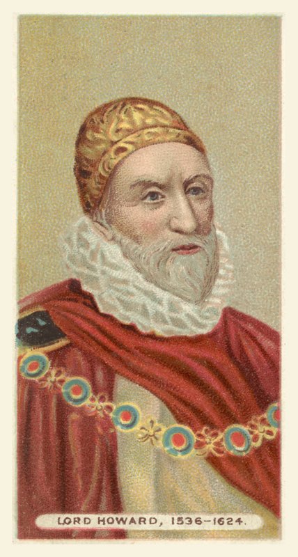 Lord Howard, 1536-1624 by English School