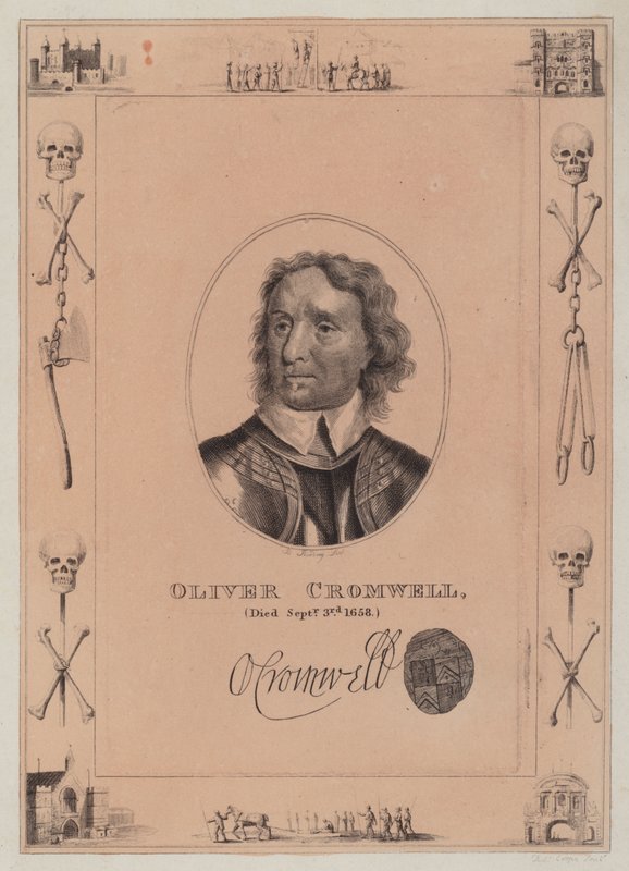 Oliver Cromwell, 3 Eylül 1658