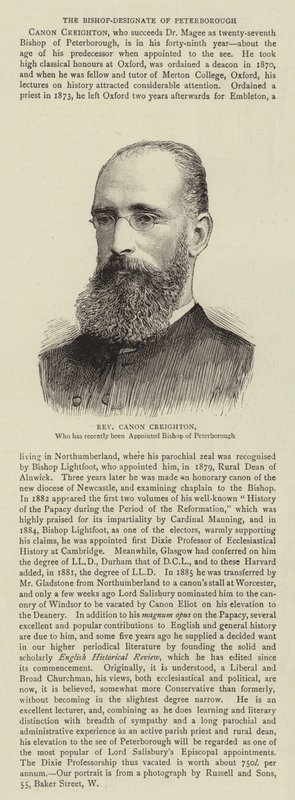 Muhterem Canon Creighton by English School