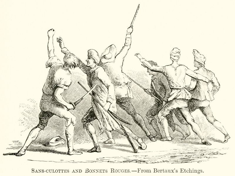 Kırmızı Sans-Culottes ve Bereler by English School