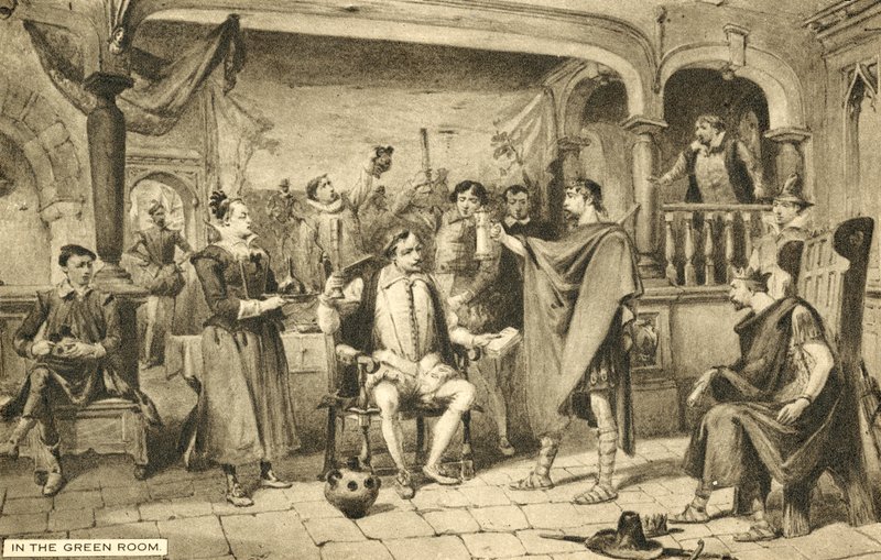 Shakespeare, Yeşil Odada by English School