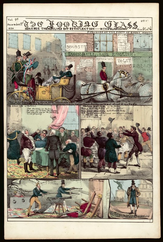 Ayna, 1 Aralık 1830 by English School
