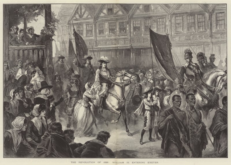 1688 Devrimi, William III Exeter
