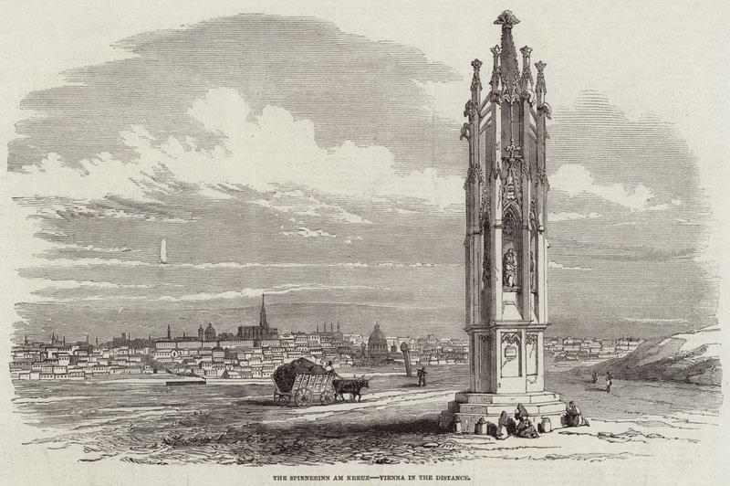 Spinnerin am Kreuz, Uzakta Viyana by English School