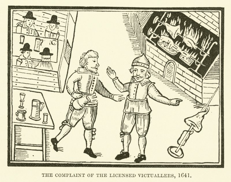 Ruhsatlı esnafın şikayeti, 1641 by English School