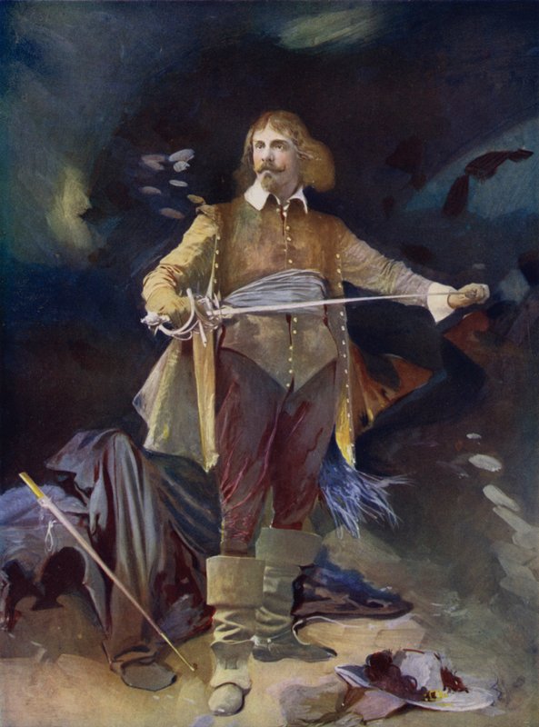 Bay Herbert Waring, Kırmızı Cüppenin Altında (renkli fotoğraf) by English Photographer