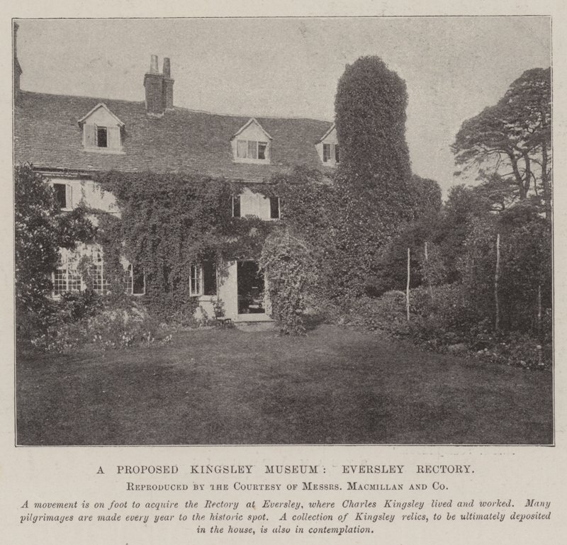 Önerilen Kingsley Müzesi, Eversley Rectory by English Photographer