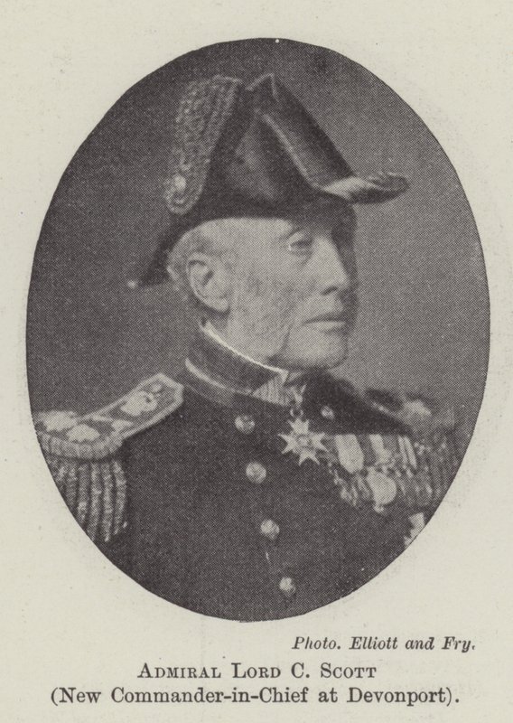 Amiral Lord C Scott, Devonport