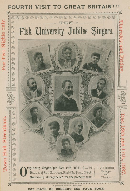 The Fisk University Jubilee Singers