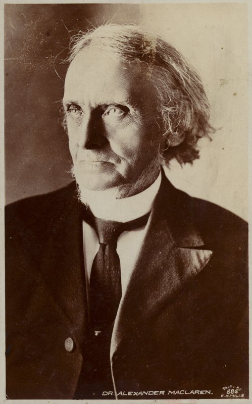 Alexander Maclaren (1826-1910), İskoç asıllı İngiliz konformist olmayan bakan by English Photographer