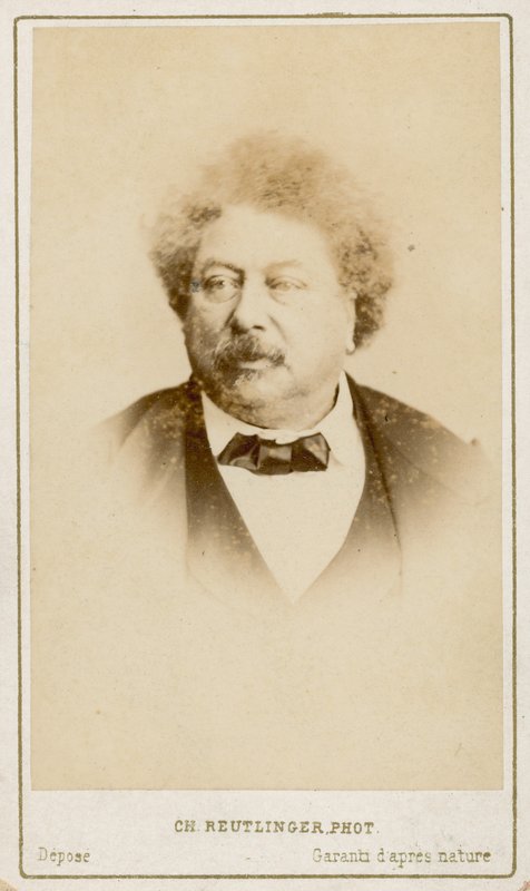 Alexandre Dumas, yazar by English Photographer