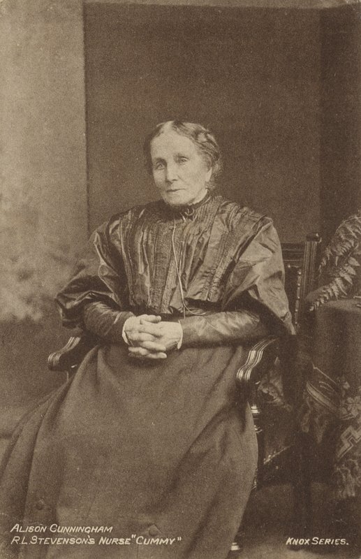 Alison Cunningham, Robert Louis Stevensons çocukluk hemşiresi by English Photographer
