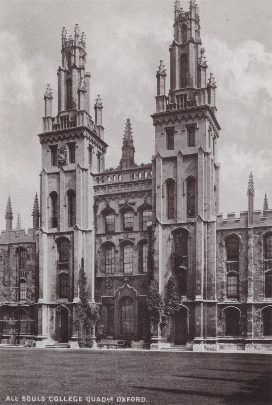 All Souls College Dörtgen Oxford by English Photographer