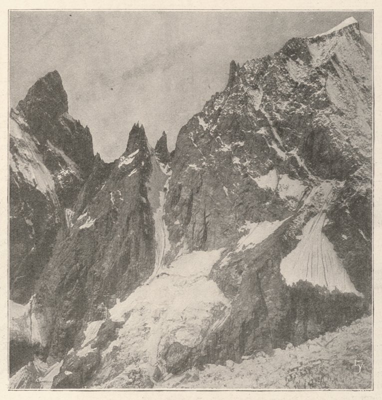 Abruzzi Dükü tarafından yeni fethedilen Alp Tepeleri by English Photographer