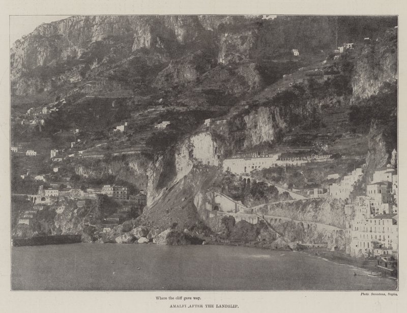 Heyelan sonrası Amalfi by English Photographer