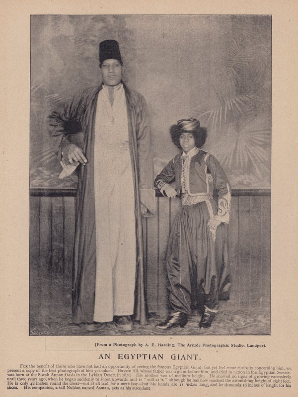 Mısırlı bir dev (s/b fotoğraf) by English Photographer