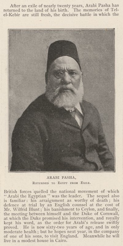 Sürgünden Mısır